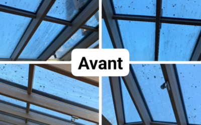 Nettoyage d&rsquo;une véranda