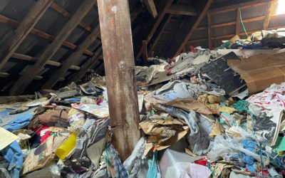 Grand nettoyage d&rsquo;un grenier avec évacuation